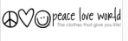 Peace Love World 